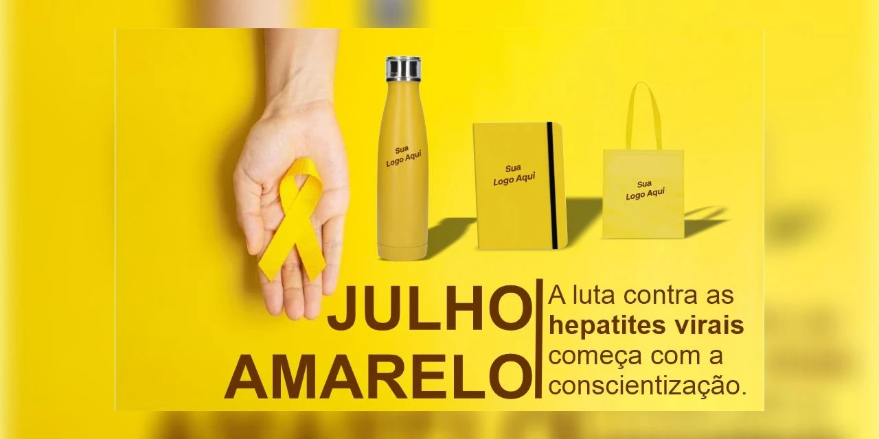 Brindes corporativos são opção para ações no Julho Amarelo