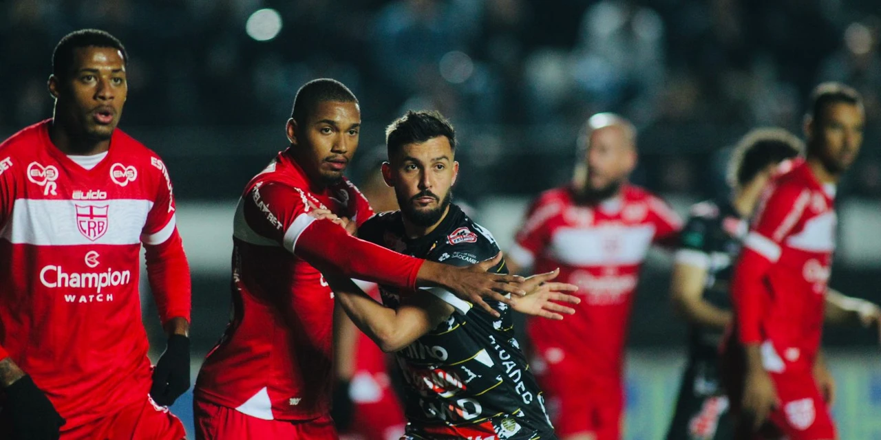 Jogando em casa, Operário é derrotado pelo CRB