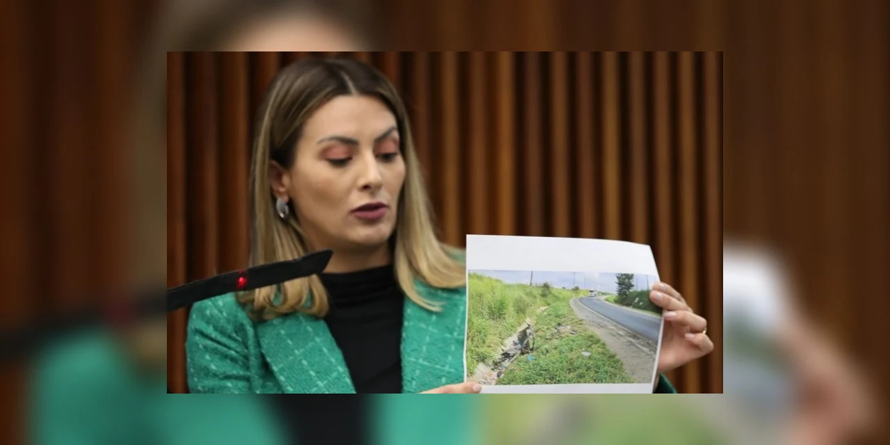 Após cobrança da deputada Mabel Canto, DER sinaliza estradas que cortam a região de Castro