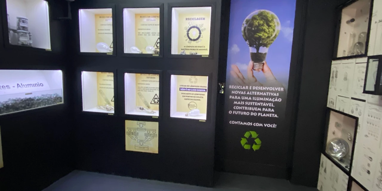 Museu da Lâmpada ensina brincando sobre a evolução da iluminação