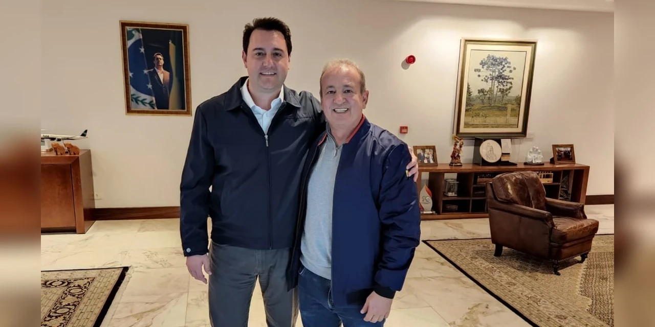 Moacyr Fadel e Ratinho Jr. debatem estratégias para melhorar atendimento aos municípios do PR