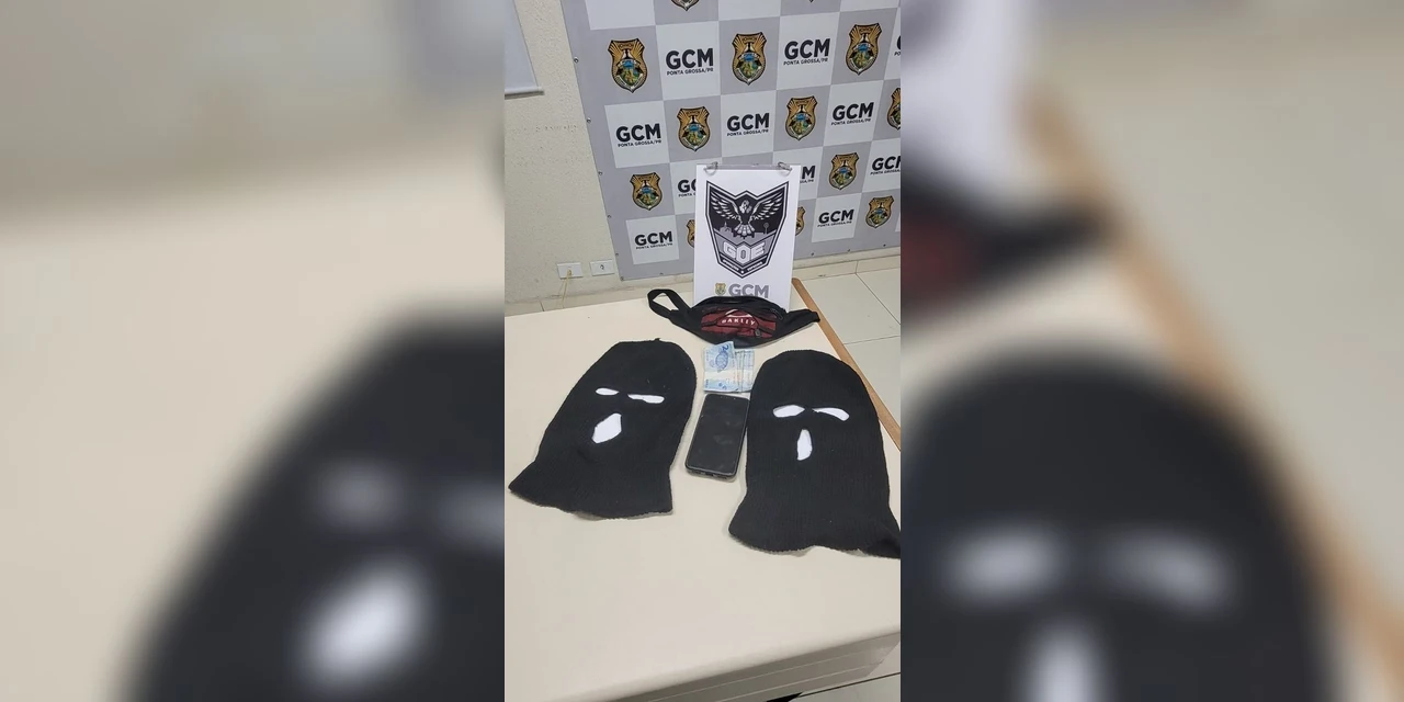 Adolescentes mascarados são apreendidos após roubo no Parque Ambiental