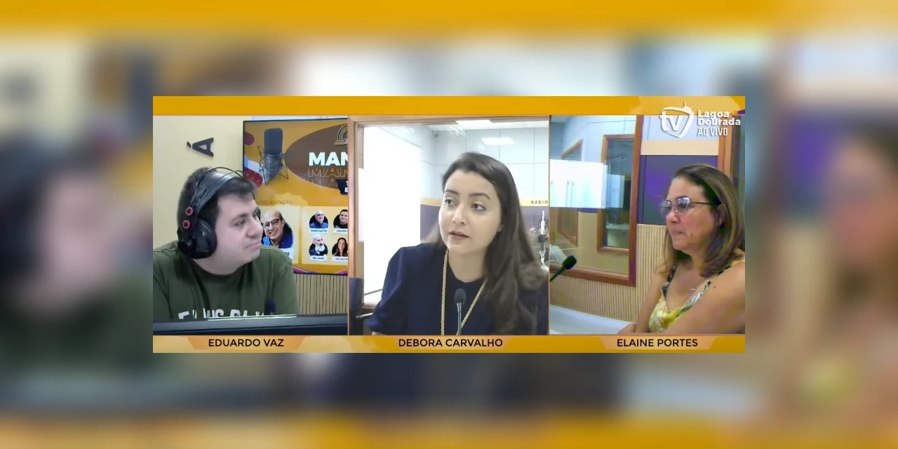 Professora Débora Carvalho apresenta áreas de atuação do profissional da Fisioterapia