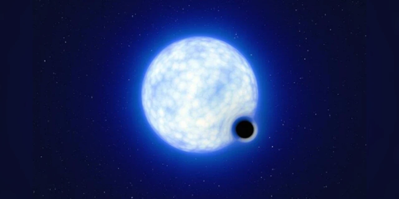 Cientistas detectam buraco negro adormecido fora da Via Láctea
