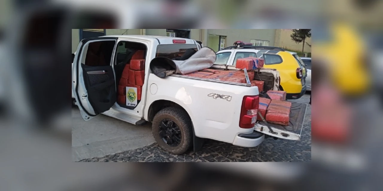 Operação policial apreende uma tonelada de maconha em Ponta Grossa