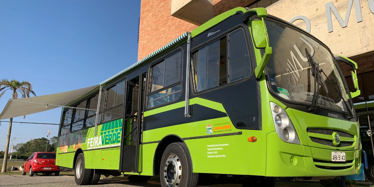 Ônibus do Feira Verde dará apoio ao pequeno produtor de Carambeí