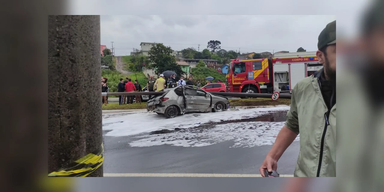 Adolescente morre em acidente em avenida de PG
