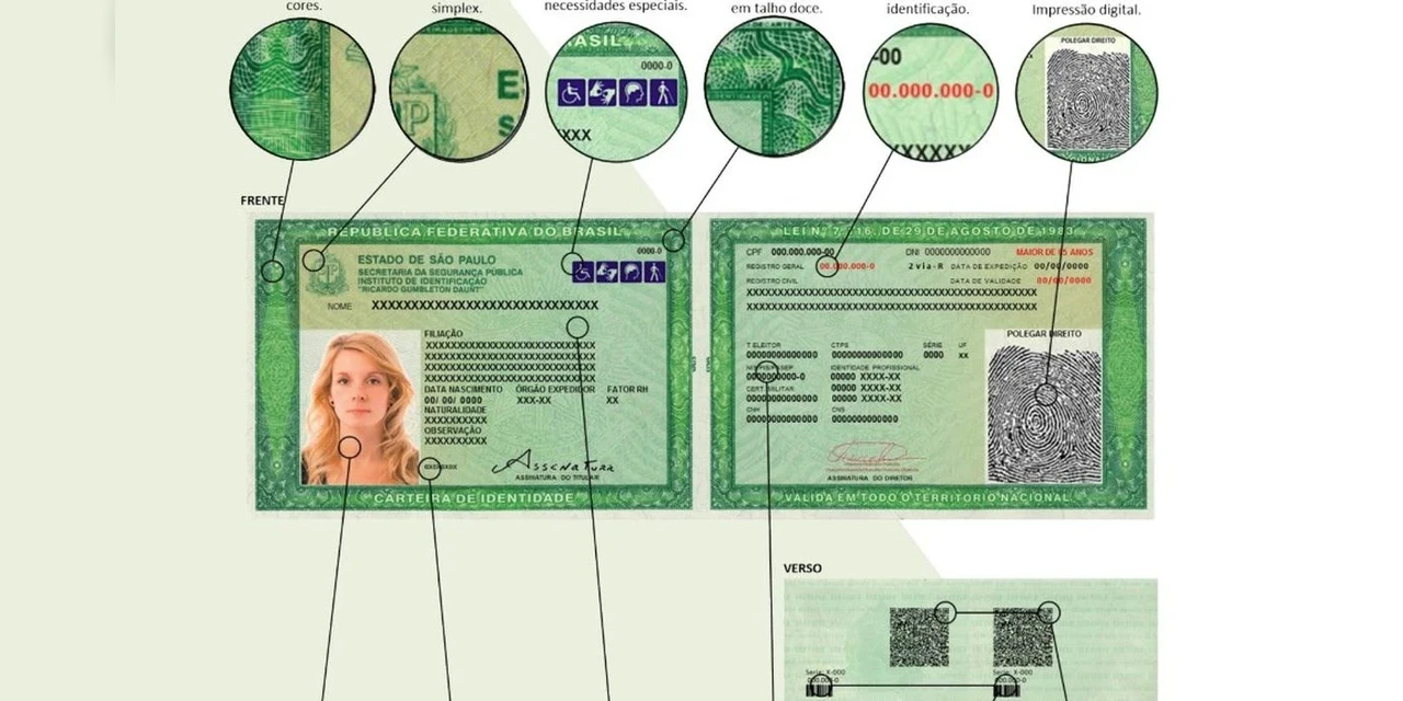Nova Carteira de Identidade Nacional começa a ser emitida no PR até o fim do mês