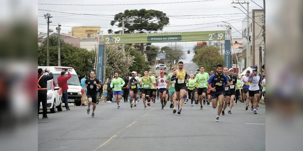 Inscrições para Corrida e Caminhada Princesa dos Campos terminam neste domingo (21)