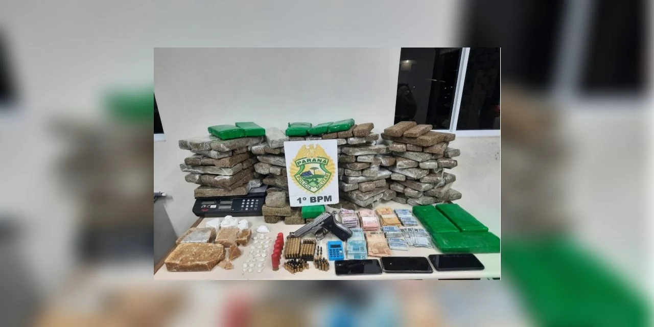 Rapaz de 19 anos é detido sob suspeita de tráfico em bairro de PG