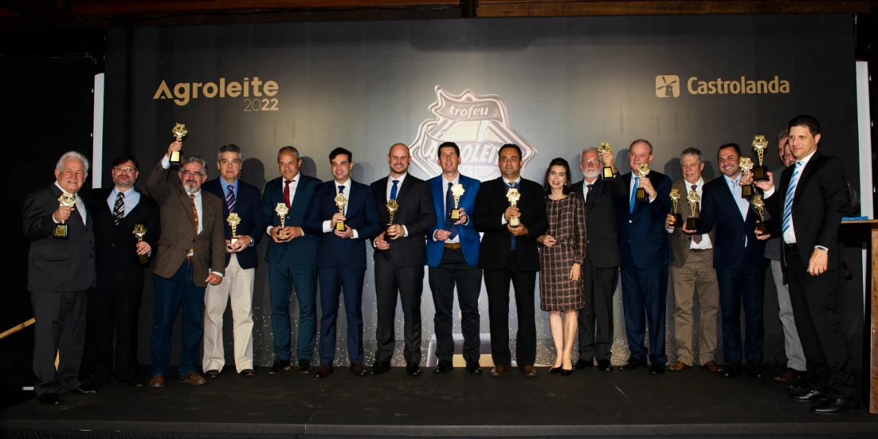 Cooperativa Castrolanda homenageia os destaques do segmento no Troféu Agroleite