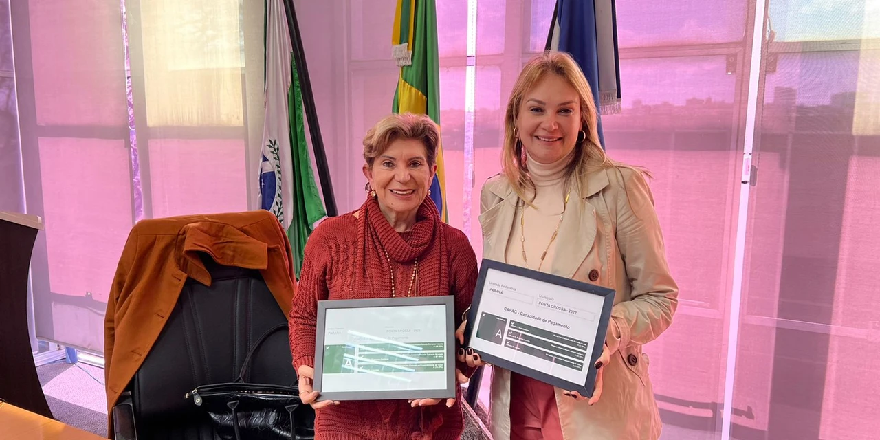 ACIPG parabeniza Prefeitura de Ponta Grossa por certificação do Tesouro Nacional