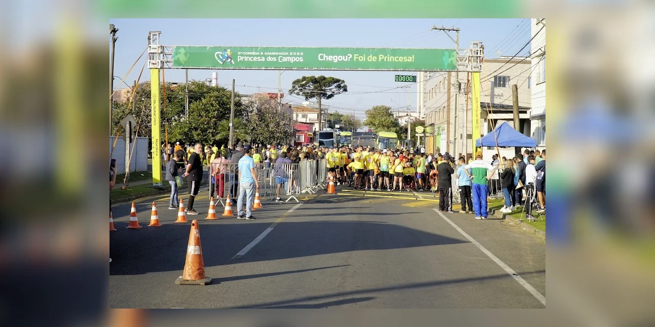 Fotos: Confira como foi a 5ª Corrida e Caminhada Princesa dos Campos em PG