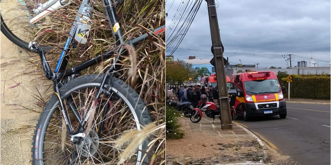 Ciclista morre após ser atropelado em Avenida de PG