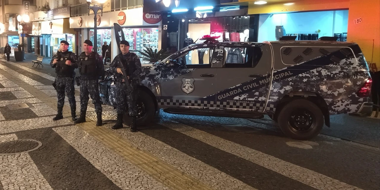 Operação Sentinela reforça ações de segurança em PG