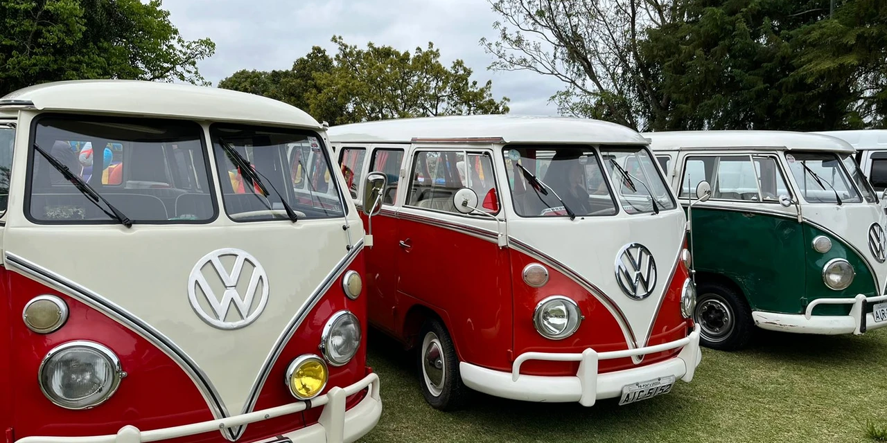 Fotos: Confira como foi o 4º Dia Nacional da Kombi em PG