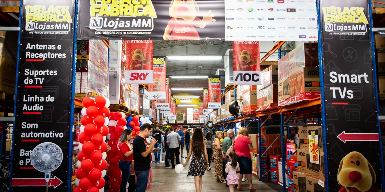 MM retoma megaliquidação Black Fábrica com milhares de produtos em oferta