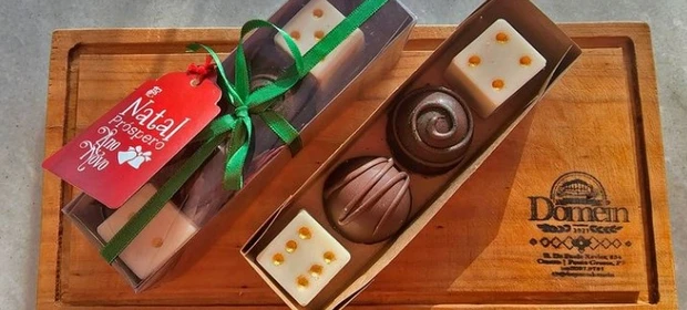 Kit especial de trufas Domein é o presente ideal para este fim de ano