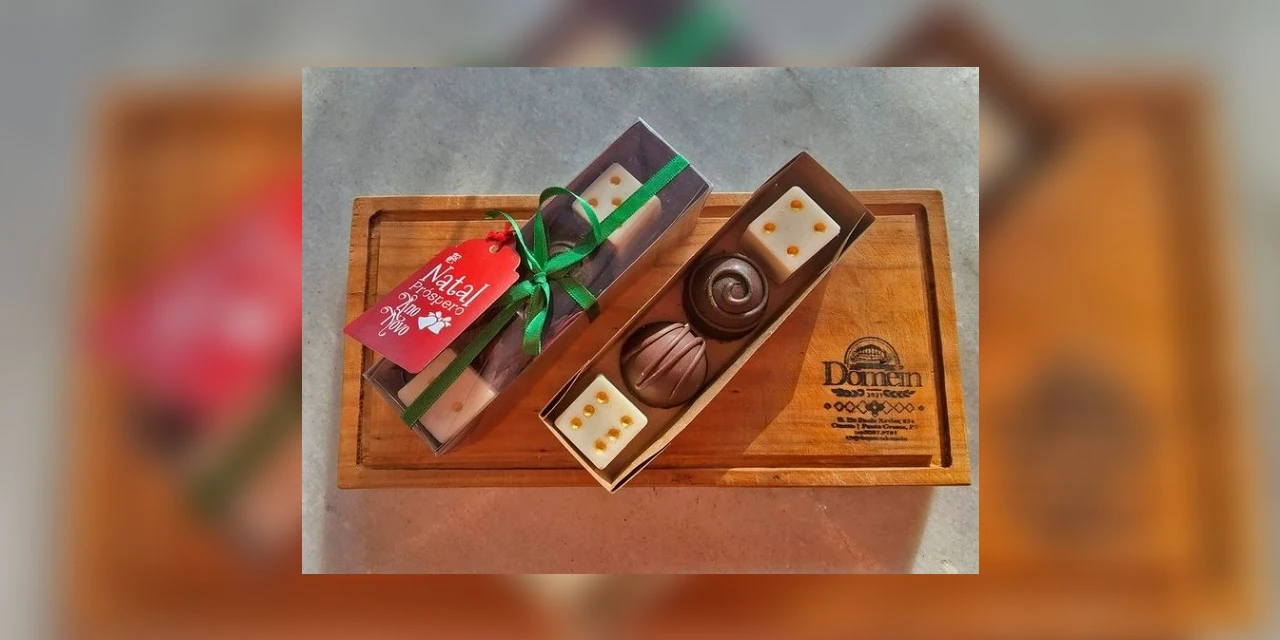 Kit especial de trufas Domein é o presente ideal para este fim de ano