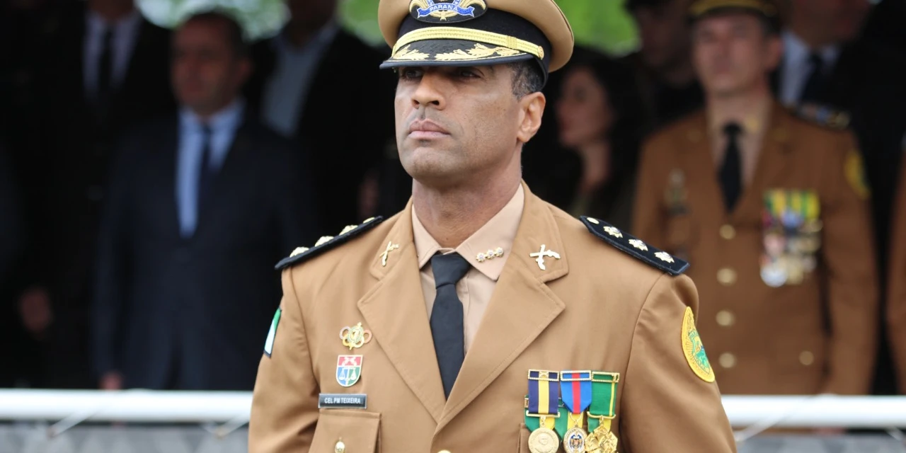 Coronel Sérgio Almir Teixeira assume Comando-geral da Polícia Militar do Paraná