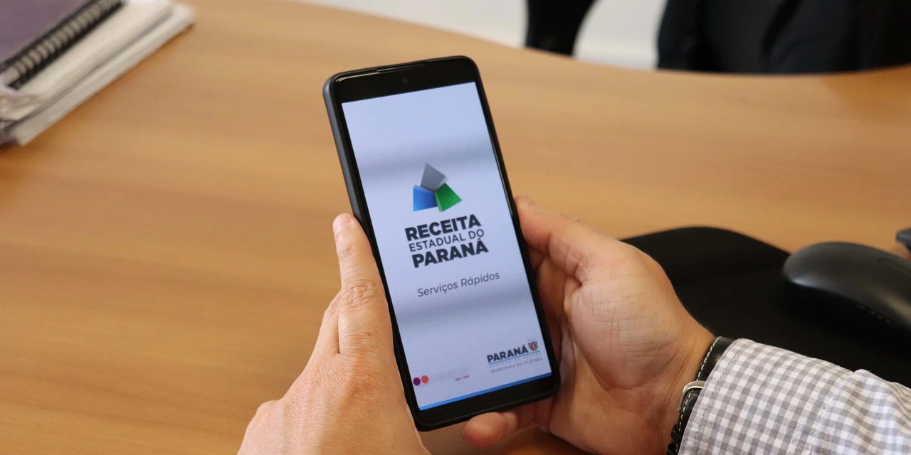 Receita Estadual do Paraná lança aplicativo com serviços disponíveis aos contribuintes