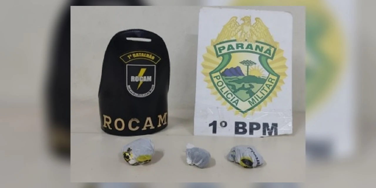 Dupla é detida com maconha em bairro de PG