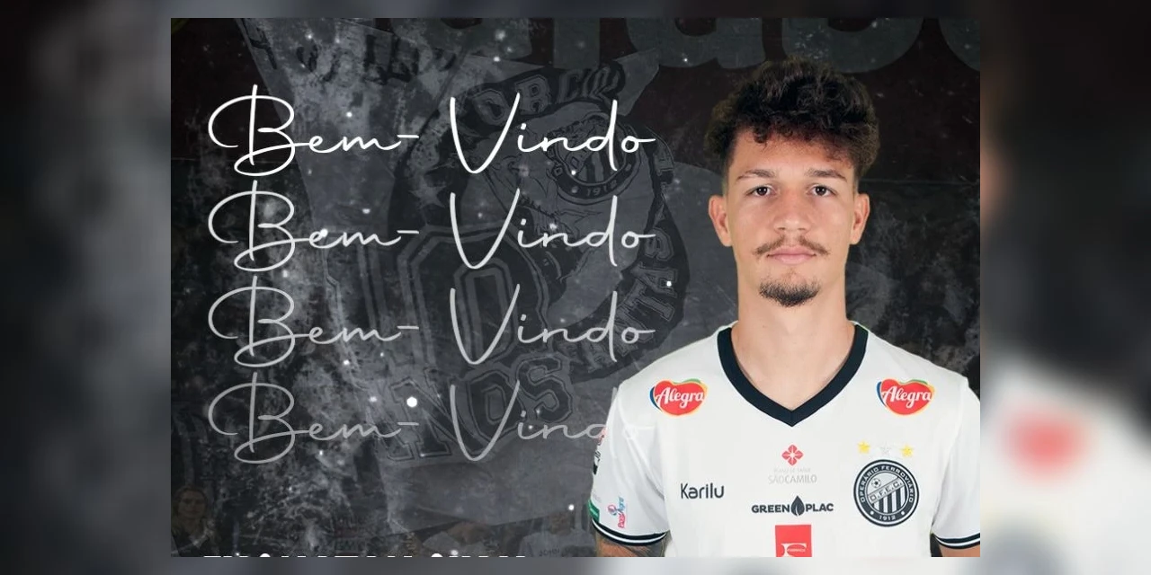 Novo Atleta: Jhonatan Silva chega por empréstimo ao Operário