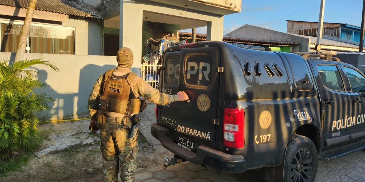 Forças de segurança miram organizações criminosas ligadas ao tráfico de drogas no Litoral do Paraná
