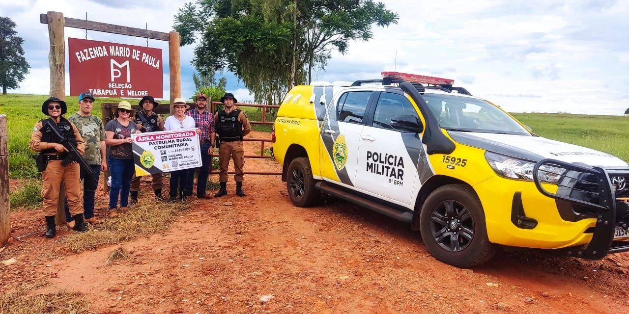 Patrulha Rural Comunitária realiza a capacitação preventiva de cerca de 1.400 produtores rurais no PR
