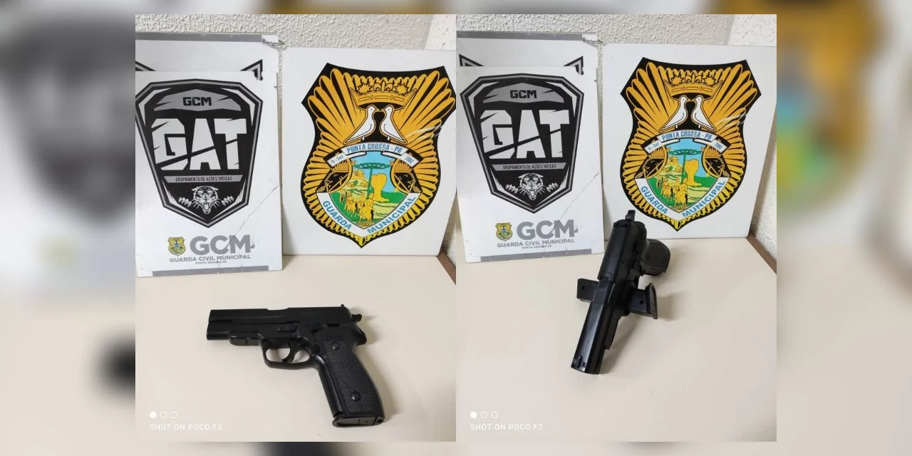 Após manusear simulacro de arma de fogo em avenida, homem é conduzido à 13ª SDP