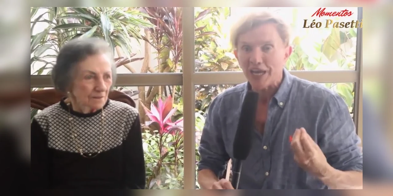 Apresentador Léo Pasetti se despede de Elfrida Perlin: "Eu tive a sorte e o privilégio de tê-la como minha grande amiga"