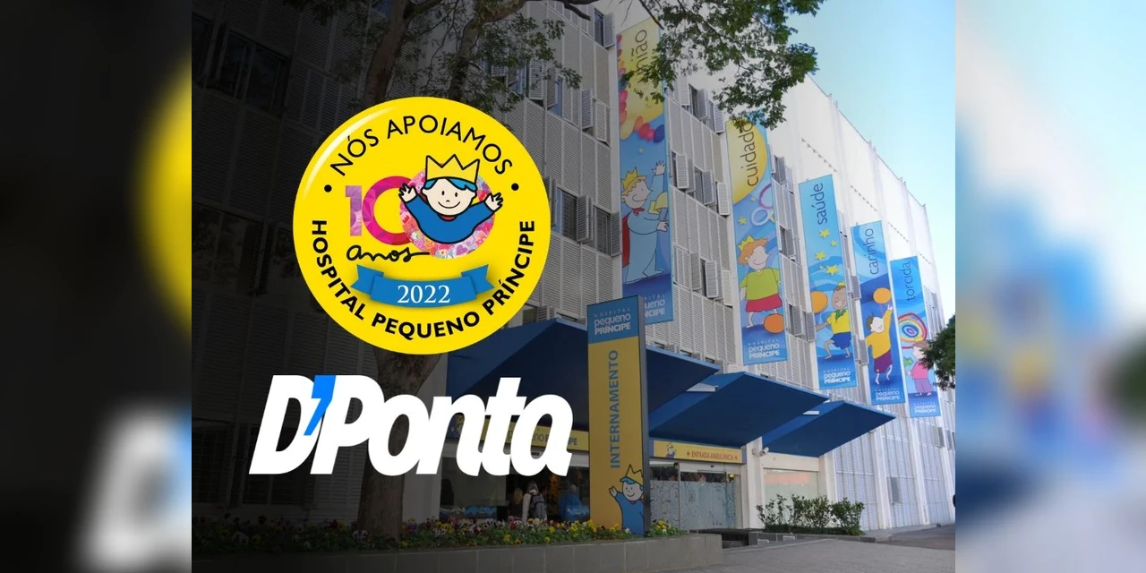 Grupo D'Ponta recebe selo oficial de apoiador do Hospital Pequeno Príncipe