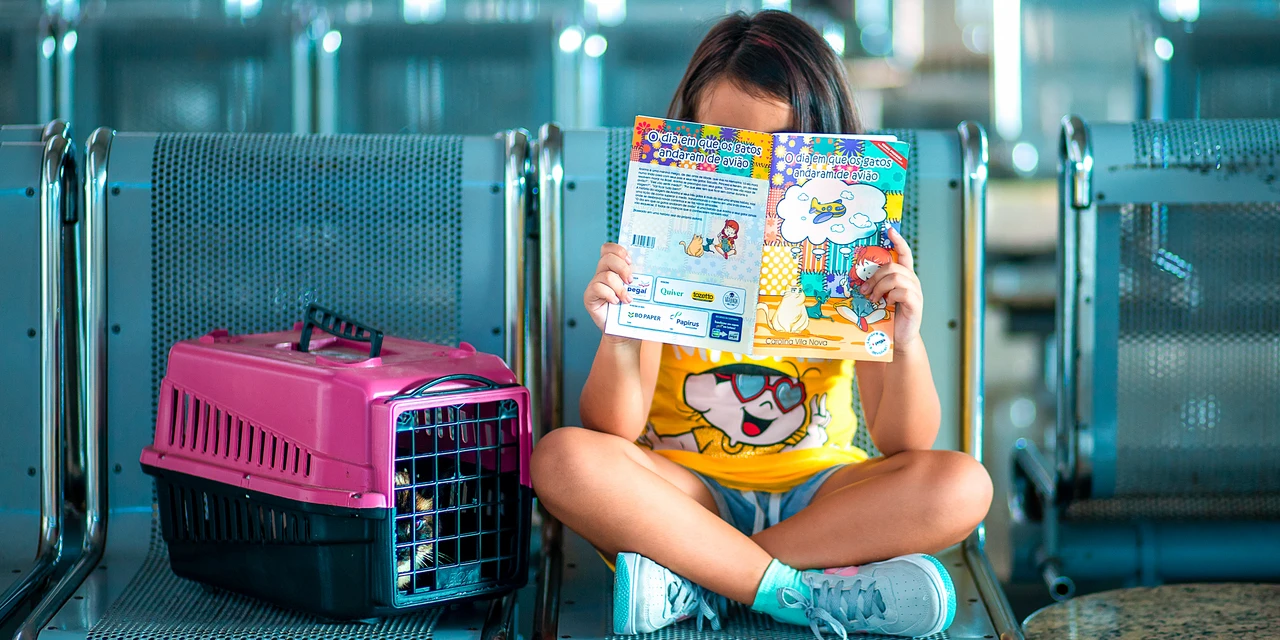 Instituto Pegaí Leitura Grátis disponibiliza cinco mil exemplares de “O dia em que os gatos andaram de avião”