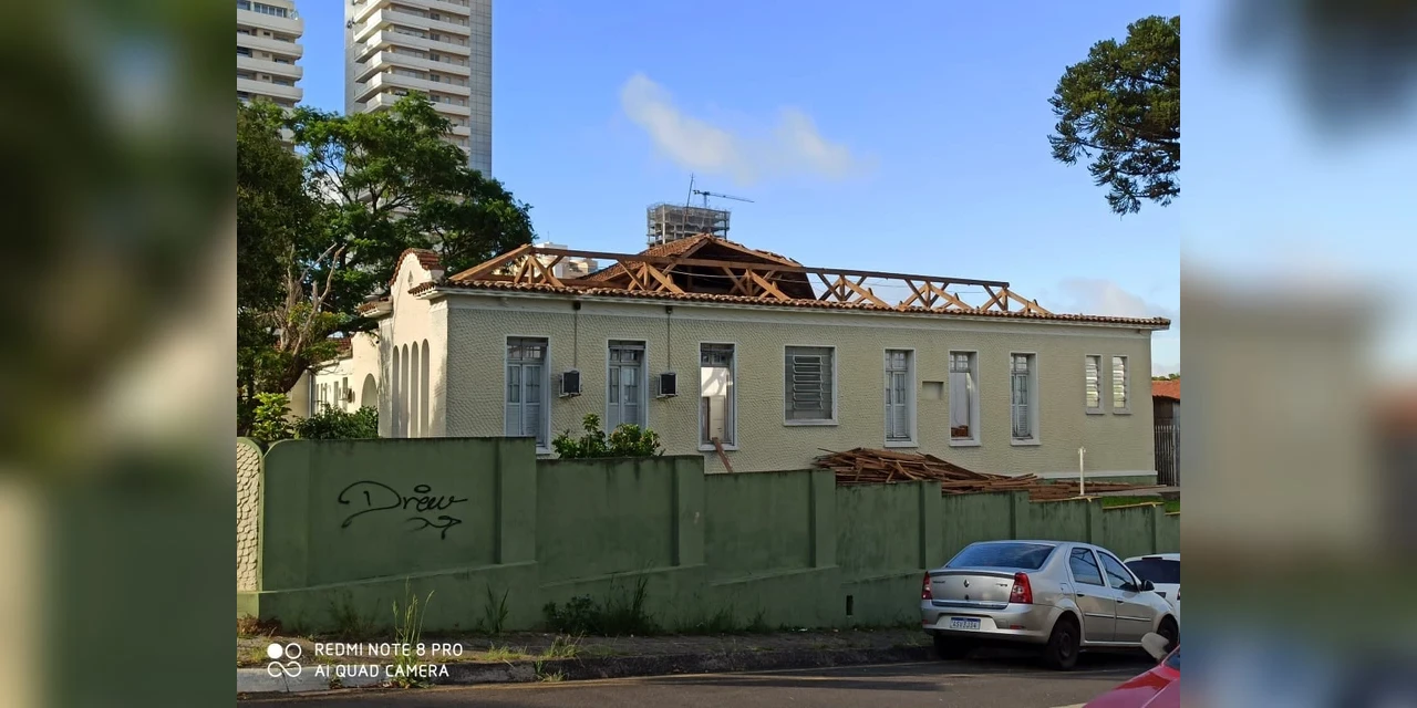 Prédio histórico da Regional de Saúde de PG passa por reformas