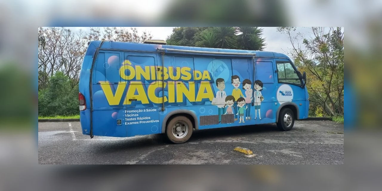 Ônibus da Vacina terá ações nos dias 24 e 25 de fevereiro