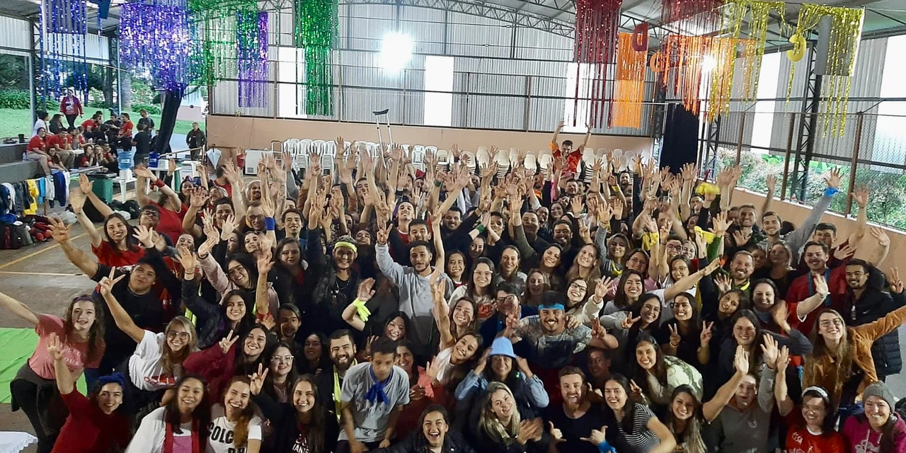 Mais de 250 pessoas vivem experiência em acampamento de evangelização em PG