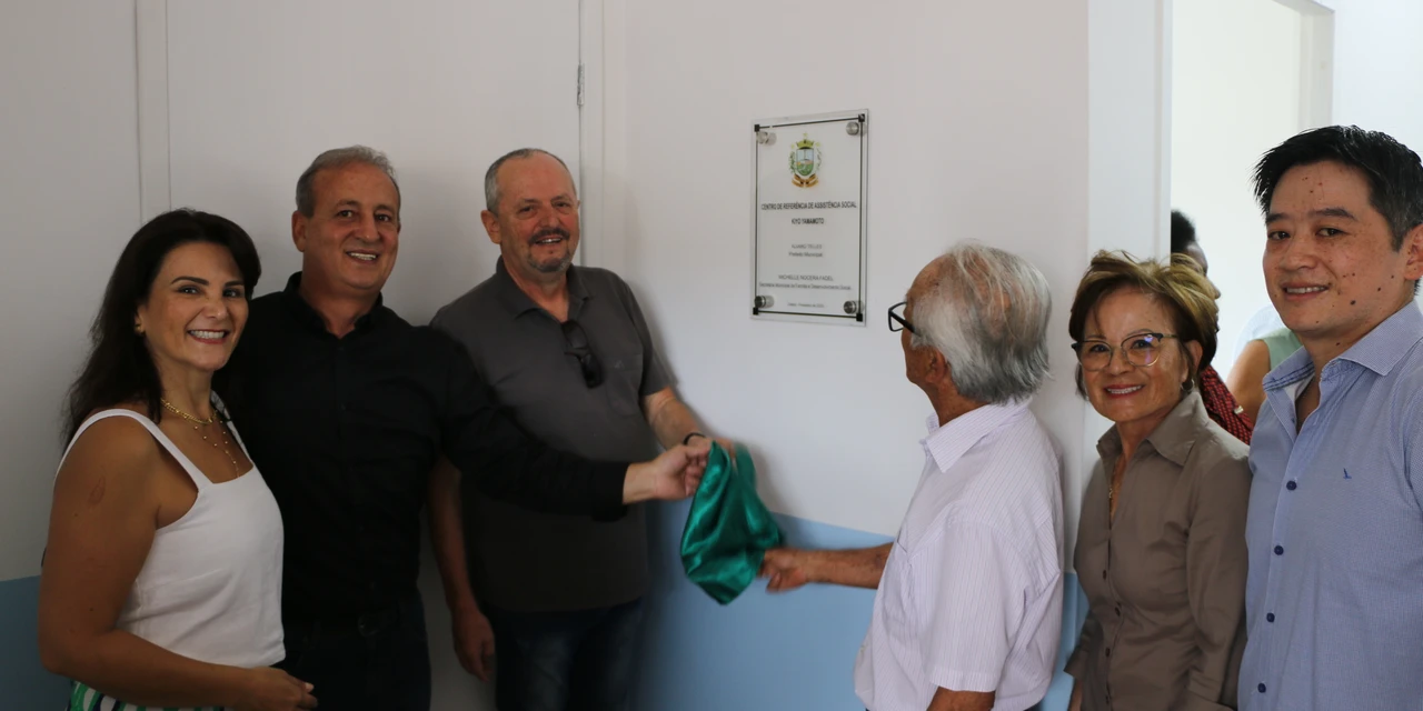 Prefeitura de Castro entrega nova sede do CRAS Kiyo Yamamoto