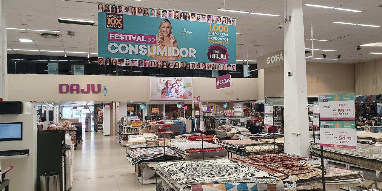 Daju comemora o mês do consumidor com sorteio de R$ 20 mil e mega ofertas exclusivas para clientes do 'Clube Daju'