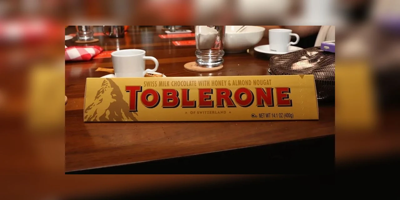 Toblerone não pode mais ser chamado de chocolate suíço nem usar pico icônico no rótulo