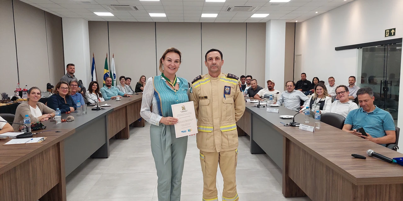 ACIPG é homenageada com medalha ‘Heróis do Fogo’