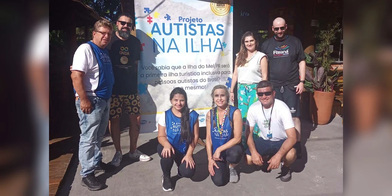 Ilha do Mel recebe projeto pioneiro para facilitar turismo de pessoas autistas
