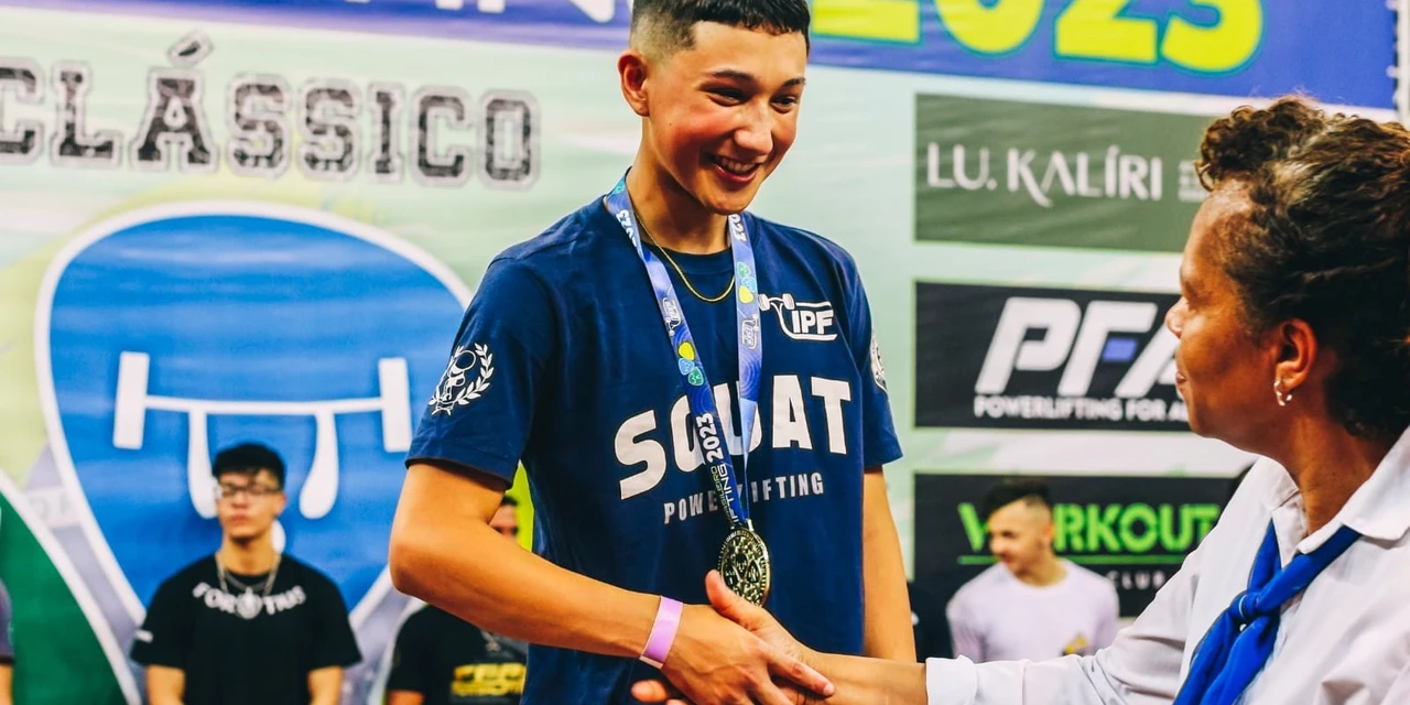 Atleta de Tibagi quebra recorde e é campeão brasileiro de powerlifting