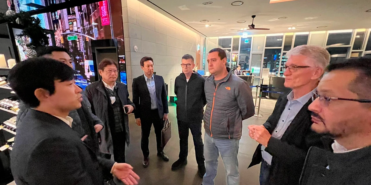 Missão internacional: potenciais do Paraná são apresentados a farmacêutica coreana