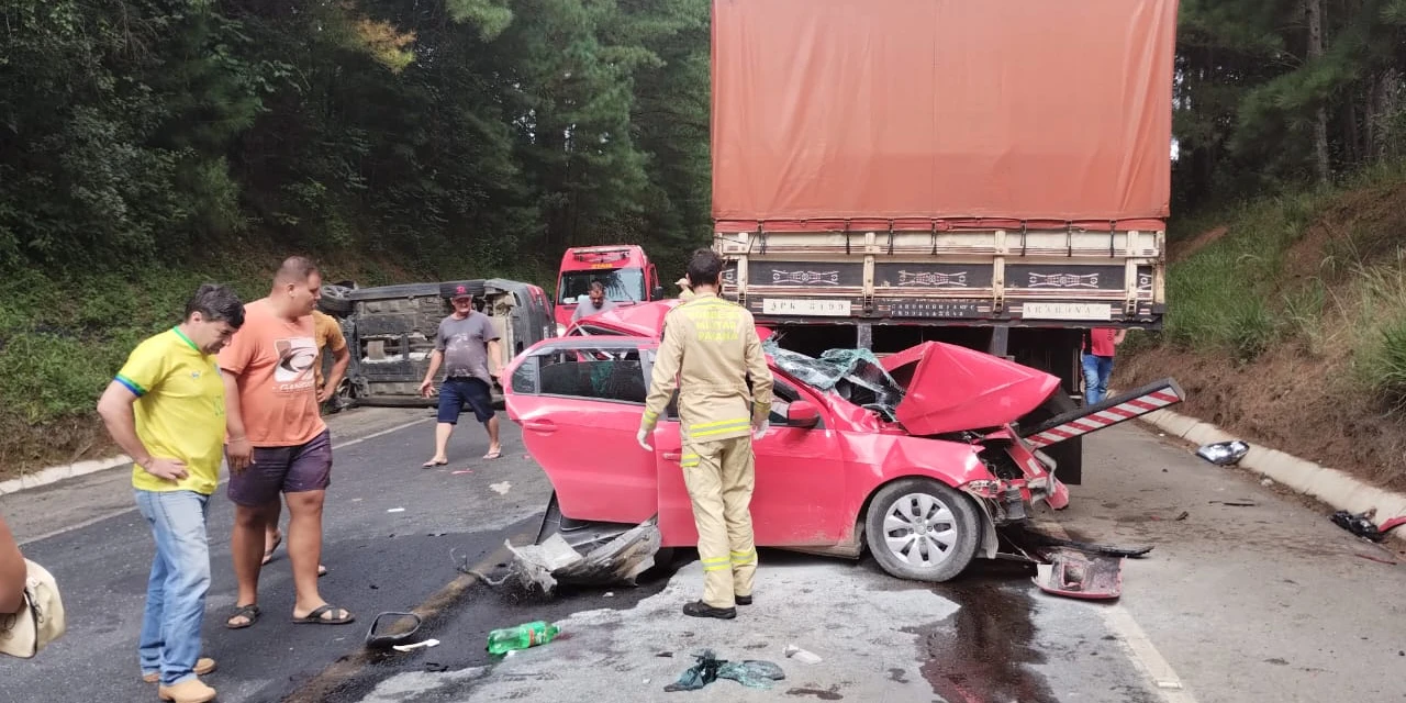 Motorista embriagado causa acidente com morte na BR-153 em Imbituva