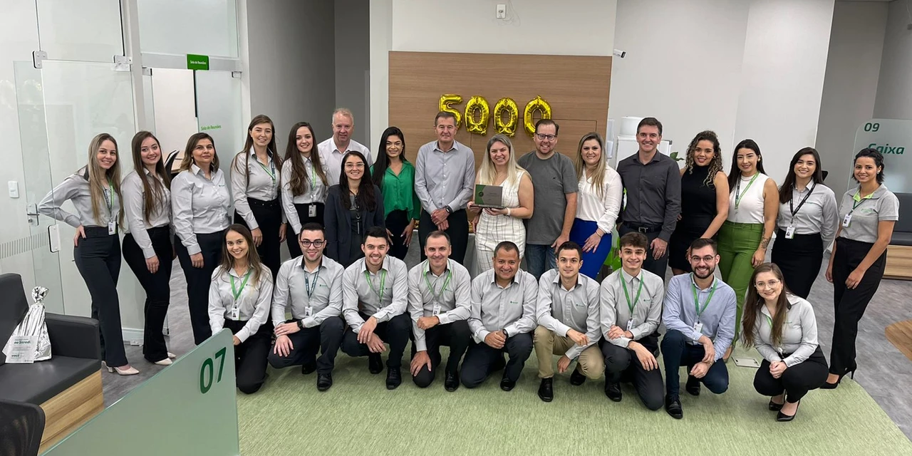 Agência Sicredi de Ponta Grossa Oficinas alcança marca de 5 mil associados