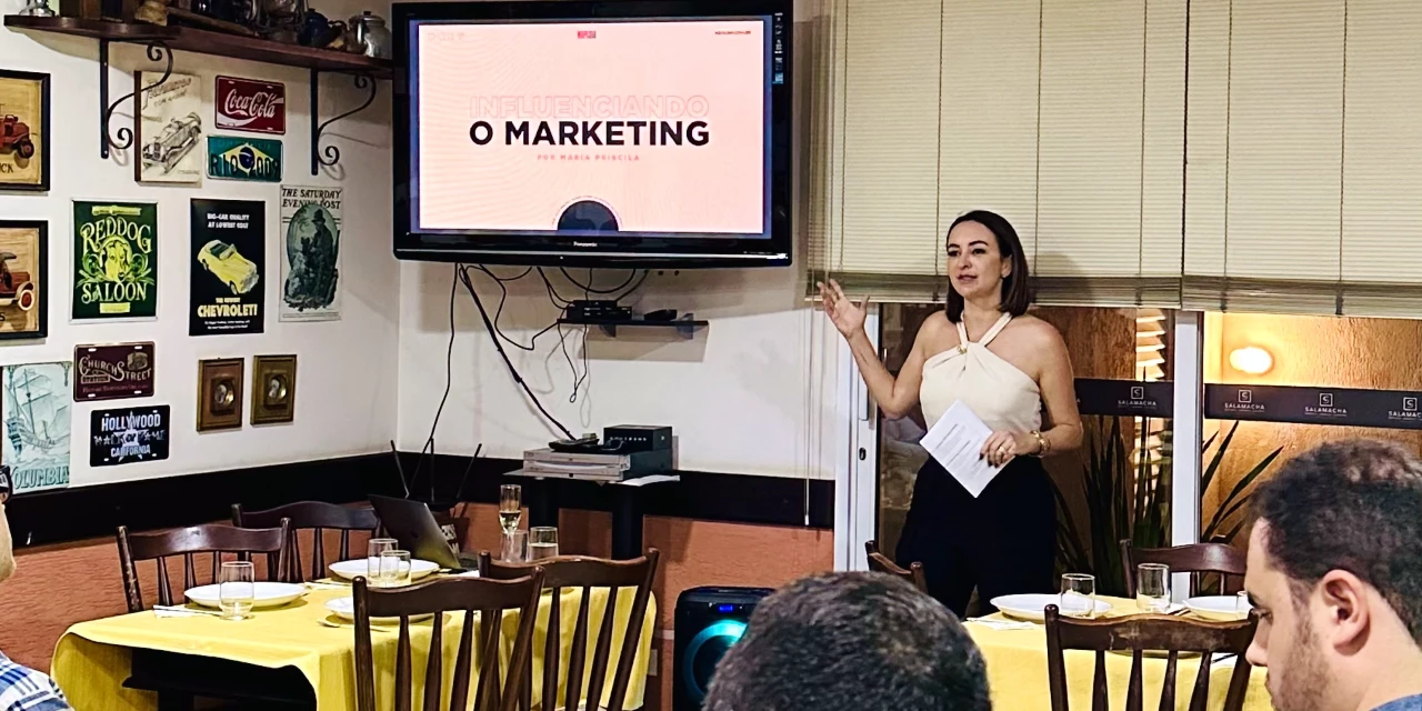 CEO da MAPA360 palestra sobre marketing de influência no Wine Update