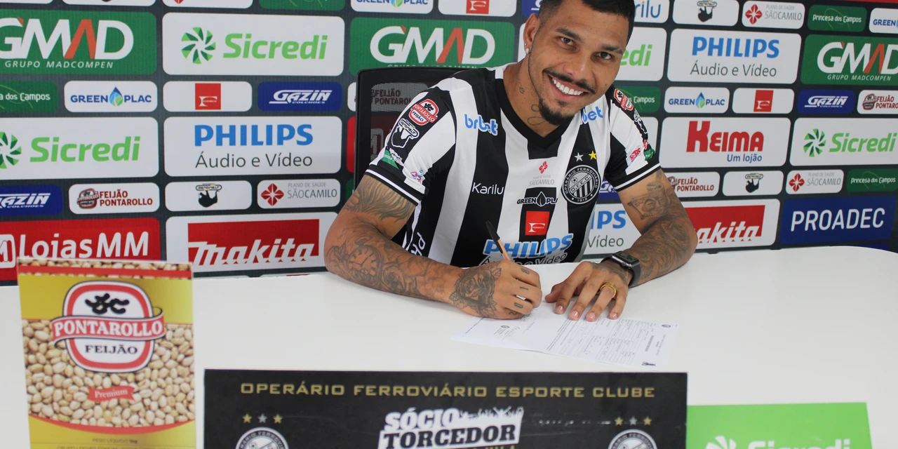 Contrato renovado: Alisson Taddei estende vínculo com o Operário