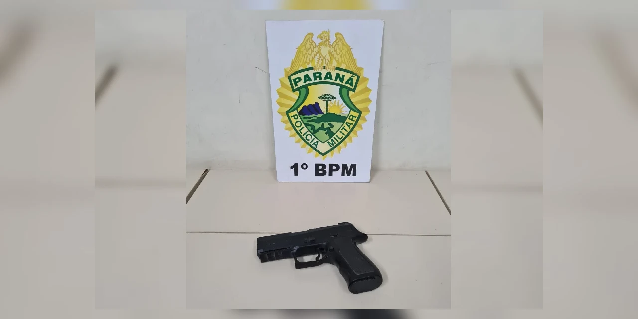 Após roubos a farmácias, homem é detido com simulacro de arma de fogo em avenida de PG