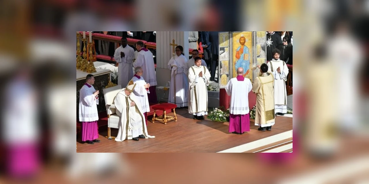 Papa Francisco condena violência no Oriente Médio em mensagem de Páscoa