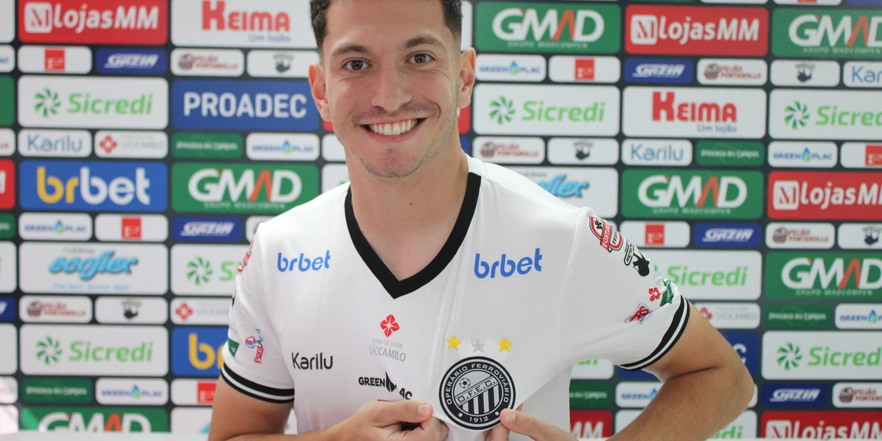 Marco Antônio renova contrato com o Operário Ferroviário